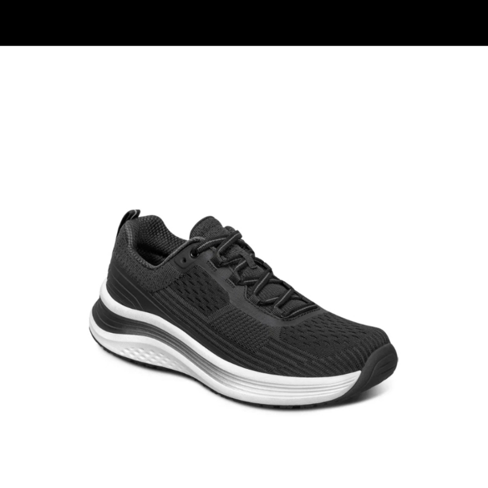Orthofeet Relay - Women's Running Shoe - Black 87001M - Picture 3 of 9